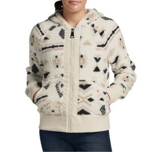 The North Face Mt. Shire Full Zip Hoodie in Vintage White Print